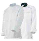 VESTE COOKSPIRIT/NEOSPIRIT T.0(36-38) ML BLANC LIS.NOIR #