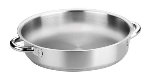 SAUTOIR DROIT INOX Ø.40 X H.8 CM - 10 L SANS COUVERCLE