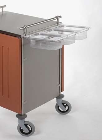 OPTION SUPPORT INOX POUR 3 BACS GN 1/3 HT 150 MM