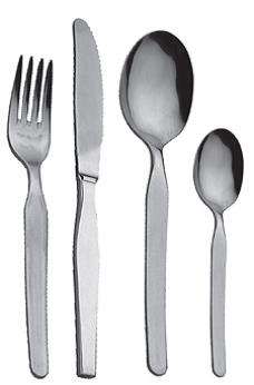 CUILLERE TABLE OLGA INOX 18% - EPAISSEUR 1.8 MM #