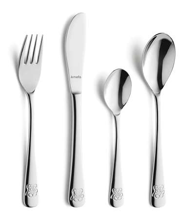 CUILLERE ENFANT TEDDY BEAR INOX 18/10 - EP.2.5 MM #